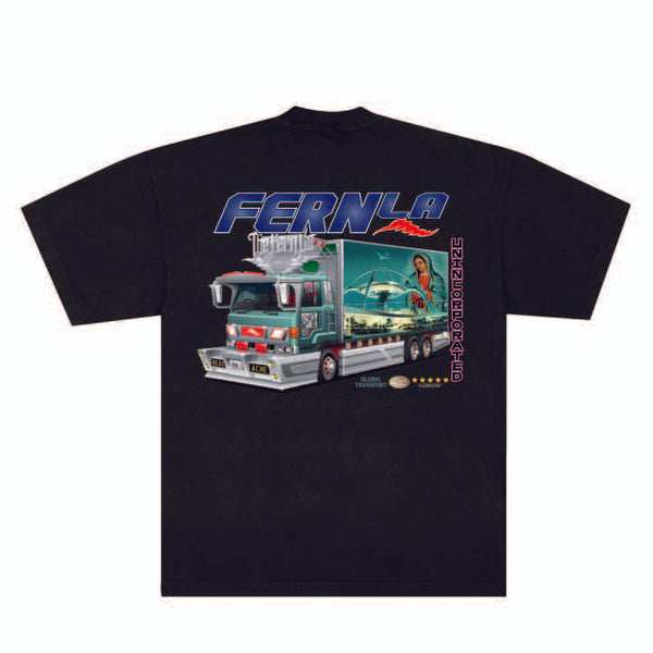 Fern LA " You Pick , We Part " Black T-Shirt (7113827811461)