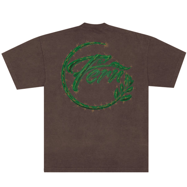 Fern LA " Cactus " Brown T-Shirt (6965558444165)