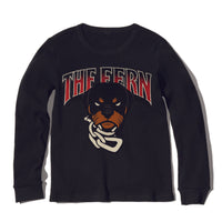 Fern LA " Rottweiler " Waffle Black Shirt (7191968579717)