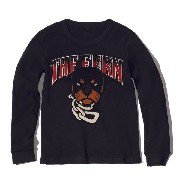 Fern LA " Rottweiler " Waffle Black Shirt (7191968579717)