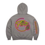 Fern LA " Pink Air Brushed " Red Dahlia Zip Up (Copy) (7154125897861)